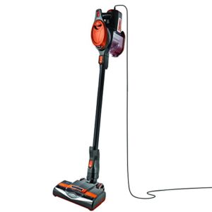 Shark Rocket Ultra-Light Corded Bagless Vacuum for Carpet and Hard Floor Cleaning with Swivel Steering (HV301), Gray/Orange