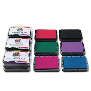 Color Splash! Washable Color Ink Pads (Pack of 12)