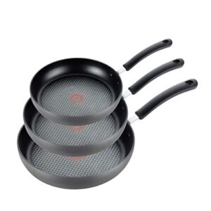 T-fal Ultimate Hard Anodized Nonstick 8-Inch, 10.25-Inch and 12-Inch Fry Pan Cookware Set