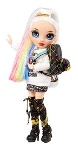 Rainbow High Jr High Series 2 Amaya Raine- 9″ Rainbow Posable Fashion Doll with Designer Accessories and Open/Close Backpack. Great Toy Gift for Kids Ages 6-12 Years Old & Collectors