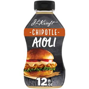 J.L. Kraft Chipotle Aioli Dip & Spread, 12 fl oz Bottle