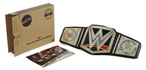 WWE Championship Role Play Kids Title Belt, Authentic Styling with Adjustable Belt Ages 6 Years Old & Up​​​​ [Amazon Exclusive]