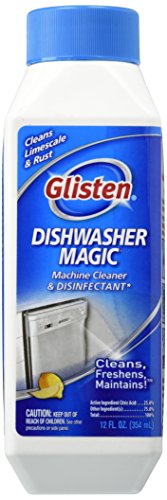 Glisten Dishwasher Magic Disinfectant & Cleaner Lemon 12 Oz | The Storepaperoomates Retail Market - Fast Affordable Shopping