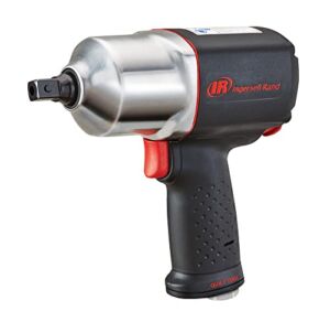 Ingersoll Rand 2135QXPA 1/2″ Drive Air Impact Wrench, Quiet Technology, 1,100 ft-lbs Powerful Nut Busting Torque, Lightweight, Black
