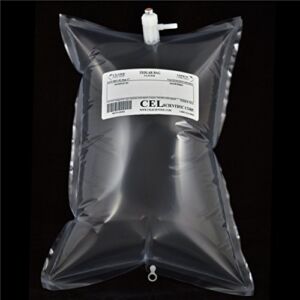 Tedlar Bag 3L – Air Sampling – Gas Sampling – PVF Film – Polypropylene Fitting Valve (Pack of 10)