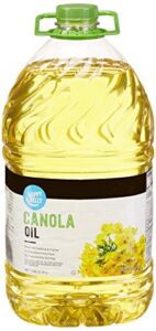 Amazon Brand – Happy Belly Canola Oil, 1 gallon (128 Fl Oz)