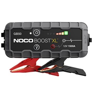 NOCO Boost XL GB50 1500 Amp 12-Volt UltraSafe Lithium Jump Starter Box, Car Battery Booster Pack, Portable Power Bank Charger, and Jumper Cables for up to 7-Liter Gasoline and 4-Liter Diesel Engines | The Storepaperoomates Retail Market - Fast Affordable Shopping