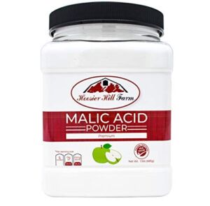 Hoosier Hill Farm Food Grade Malic acid, 1.5 lb Plastic Jar