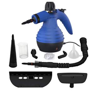 Comforday Handheld Pressurized Steam Cleaner- Multi- Purpose Steamer with 9-Piece Accessories Steam Cleaning Machine for Stain Removal, Curtains, Car Seats, Floor, Window