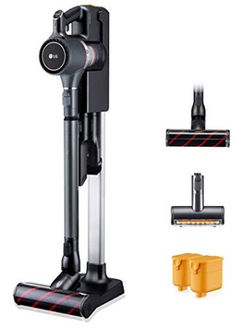 LG CordZero Cordless Stick Vacuum Cleaner, Hard Floor, Carpet, Upholstery, Car, Pet Hair, Powerful Suction, Extra Battery, Up to 80 Min, Lightweight, Handheld, A907GMS | The Storepaperoomates Retail Market - Fast Affordable Shopping