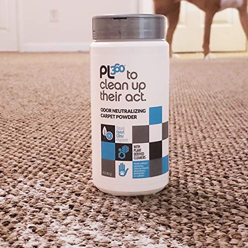 PL360 Pet Odor Neutralizing Carpet Powder | Pet Smell Oder Eliminator | Removes Cat, Dog, Pet, Bad Odors from Carpets | Eco Friendly, Natural and Safe Ingredients | 16 oz | The Storepaperoomates Retail Market - Fast Affordable Shopping