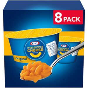 Kraft Original Easy Microwavable Macaroni and Cheese Cups , 2.05 oz (Pack of 8)