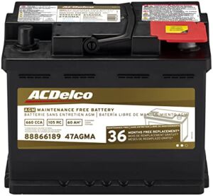 ACDelco Gold 47AGMA 36 Month Warranty AGM BCI Group 47 Battery