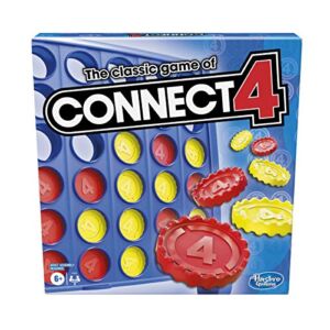 Hasbro Gaming CONNECT 4 – Classic four in a row game – Board Games and Toys for Kids, boys, girls – Ages 6+