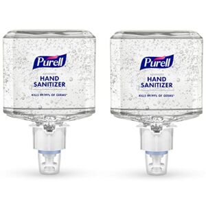 PURELL Advanced Hand Sanitizer Gel, Clean Scent, 1200 mL Refill for PURELL ES6 Automatic Hand Sanitizer Dispenser (Pack of 2) – 6463-02