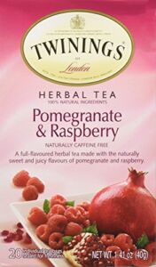 Twinings Pomegranate & Raspberry Tea, 20 ct