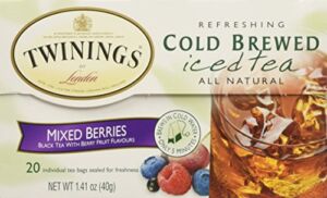 Twinings Mixed Berries Cold Brewed Iced Tea, 20 ct