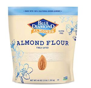 Blue Diamond Almonds Blue Diamond Almond Flour, Gluten Free, Blanched, Finely Sifted, 48 oz