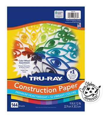 Tru-Ray – P6576 Color Wheel Assortment, 9 x 12 Inches, Assorted Colors, Pack of 144 | The Storepaperoomates Retail Market - Fast Affordable Shopping