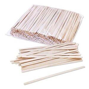 Birch Wood Coffee/Beverage Stirrers 7″ (1000 pack) Eco-Friendly Great For Your Coffee Nook.