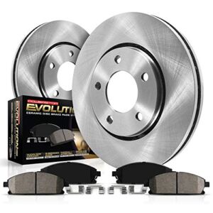 Power Stop Front KOE3053 Stock Replacement Brake Pad and Rotor Kit Autospecialty