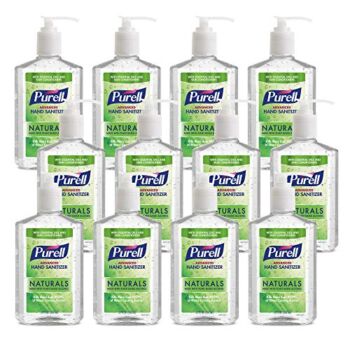 Purell NATURALS Advanced Hand Sanitizer Gel, with Skin Conditioners and Essential Oils, 12 fl oz Counter Top Pump Bottle (Case of 12) – 9629-12 | The Storepaperoomates Retail Market - Fast Affordable Shopping