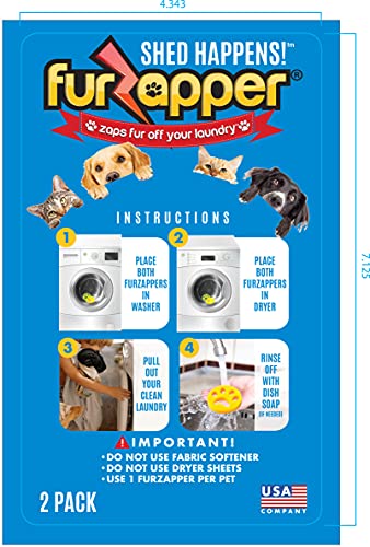 2 PK FurZapper Pet Hair Remover | The Storepaperoomates Retail Market - Fast Affordable Shopping