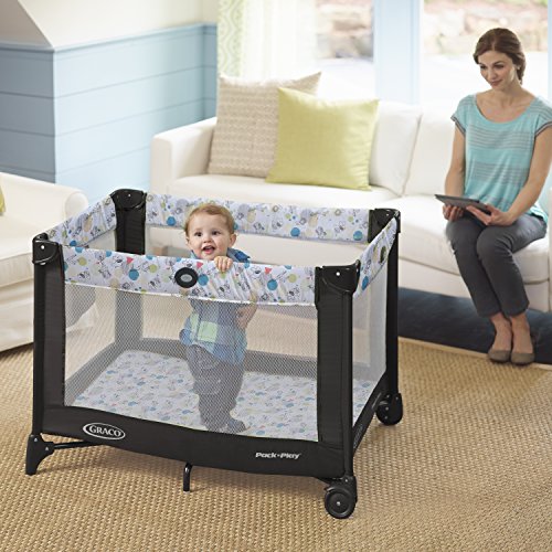 Graco Pack ‘n Play Playard with Automatic Folding Feet, Carnival | The Storepaperoomates Retail Market - Fast Affordable Shopping
