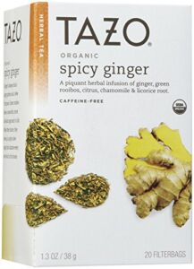Tazo Organic Spicy Ginger Tea, 20 ct