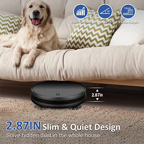 Robot Vacuum and Mop Combo, WiFi/App/Alexa, Robotic Vacuum Cleaner with Schedule, 2 in 1 Mopping Robot Vacuum with Watertank and Dustbin, Self-Charging, Slim, Ideal for Hard Floor, Pet Hair, Carpet | The Storepaperoomates Retail Market - Fast Affordable Shopping