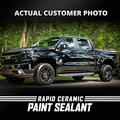 CERAKOTE Rapid Ceramic Paint Sealant Kit (8oz Bottle)– Maximum Gloss & Shine – Extremely Hydrophobic – Unmatched Slickness – Repels Road Grime – Long Lasting – Quick & Easy Application – Professional Results | The Storepaperoomates Retail Market - Fast Affordable Shopping