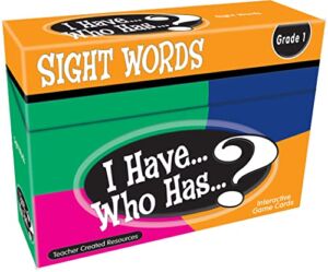 Teacher Created Resources I Have, Who Has Sight Words Game, Grade 1, Multi