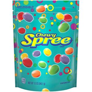 Spree Chewy Recloseable Bag, 12 Ounce