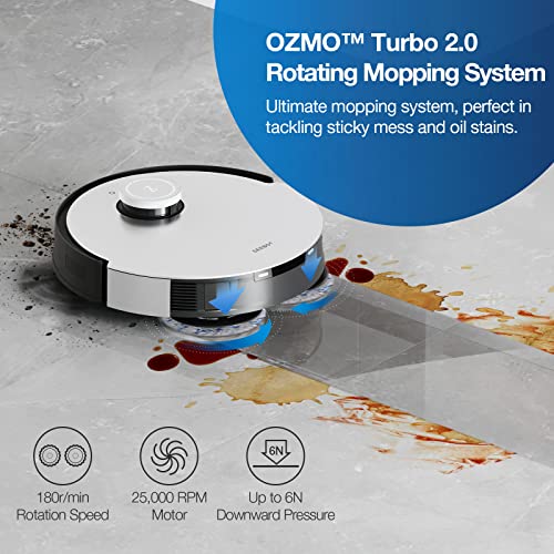 ECOVACS DEEBOT X1 OMNI Robot Vacuum and Mop Combo with Self-Empty and Auto-Clean Station, 5000Pa, Robot Vacuum Cleaner with Laser Navigation, Obstacle Avoidance, Built-in YIKO Voice Assistant, Black | The Storepaperoomates Retail Market - Fast Affordable Shopping