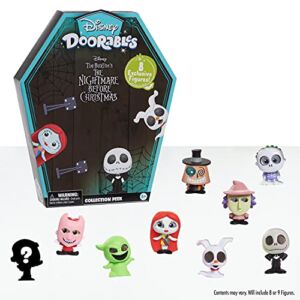 Just Play Disney Doorables Tim Burton’s The Nightmare Before Christmas Collection Peek, Includes 8 Exclusive Mini Figures, Styles May Vary