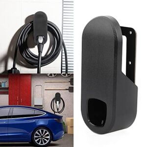 GUAIMI Tesla Charging Cable Organizer, Wall Mount Connector Charger Adapter Compatible with Tesla Model 3 Model Y Model S Model X Cable Charger Holder Accessories