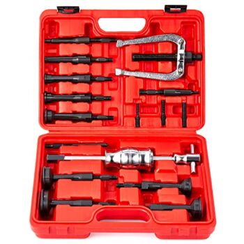 Orion Motor Tech Blind Hole Collet Bearing Race and Seal Puller Extractor Kit, Slide Hammer Pilot Insert Inner Internal Bearing Removal Tool Set, 16PCS | The Storepaperoomates Retail Market - Fast Affordable Shopping