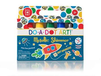 Kids Washable Dot Art Markers – New Metallic Shimmer Paint Daubers Non-Toxic For Children, Toddlers Preschool and Kindergarten Teachers The Original Dot Markers By Do A Dot Art! | The Storepaperoomates Retail Market - Fast Affordable Shopping