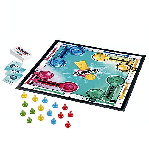 Hasbro Gaming Sorry! Parker Brothers Family Board Game for 2 to 4 Players Ages 6 and Up (Amazon Exclusive) | The Storepaperoomates Retail Market - Fast Affordable Shopping