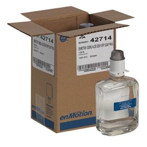 enMotion Gen2 Moisturizing Foam Soap Dispenser Refill by GP PRO (Georgia-Pacific), Dye and Fragrance Free, 42714, 1200 mL Per Bottle, 2 Bottles Per Case