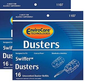 EnviroCare Duster Replacments for Swiffer Unscented Dusters (32 Pack)