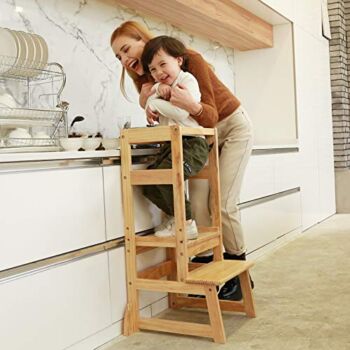 SDADI Adjustable Height Kitchen Step Stool,Kids Learning Stool,Mothers’ Helper LT05N | The Storepaperoomates Retail Market - Fast Affordable Shopping