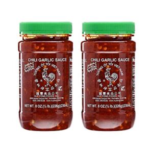 Huy Fong Vietnamese Chili Garlic Sauce, 8 Oz. (Pack of 2)