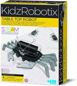 4M 5576 Table Top Robot – DIY Robotics Stem Toys, Engineering Edge Detector Gift for Kids & Teens, Boys & Girls (Packaging May Vary)