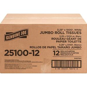 Genuine Joe – GJO2510012 2-ply Jumbo Roll Dispnsr Bath Tissue