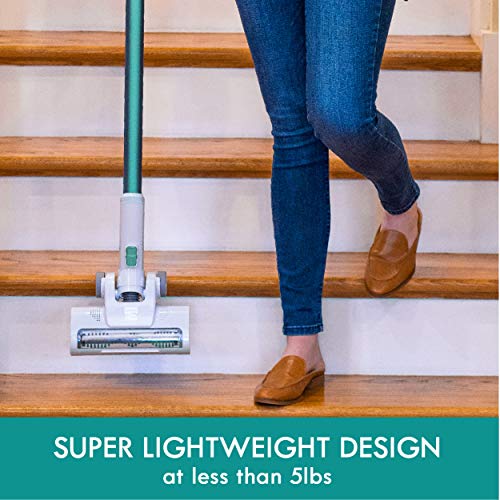 Kenmore DS4020 Cordless Stick Vacuum Lightweight Cleaner 2-Speed Power Suction LED Headlight 2-in-1 Handheld for Hardwood Floor, Carpet & Dog Hair, Green | The Storepaperoomates Retail Market - Fast Affordable Shopping