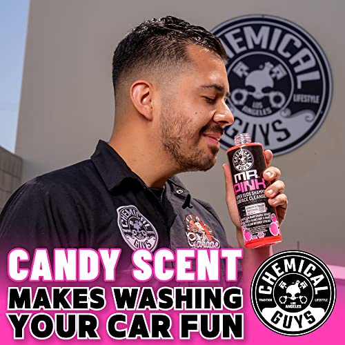 Chemical Guys CWS_402_16 Mr. Pink Foaming Car Wash Soap (Works with Foam Cannons, Foam Guns or Bucket Washes) Safe for Cars, Trucks, Motorcycles, RVs & More, 16 fl oz, Candy Scent | The Storepaperoomates Retail Market - Fast Affordable Shopping
