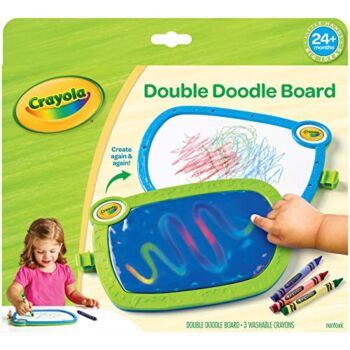 My First Crayola Double Doodle Board, Drawing Tablet, Toddler Toy, Gift, Assorted Colors | The Storepaperoomates Retail Market - Fast Affordable Shopping