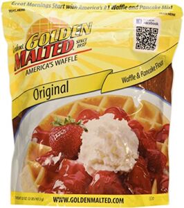 Carbon’s Golden Malted Pancake & Waffle Flour Mix, Original, 32-Ounces