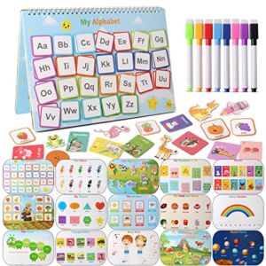 2022 Montessori Busy Book for Kids Preschool Learning Activities Latest 30 Themed – Workbooks Activity Binders Travel Toys for Toddlers Ages 3+, Autism Learning Materials and Tracing Coloring Books